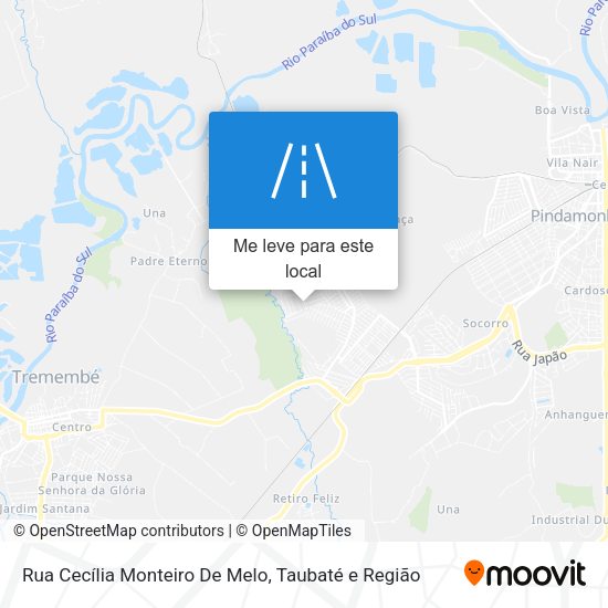 Rua Cecília Monteiro De Melo mapa