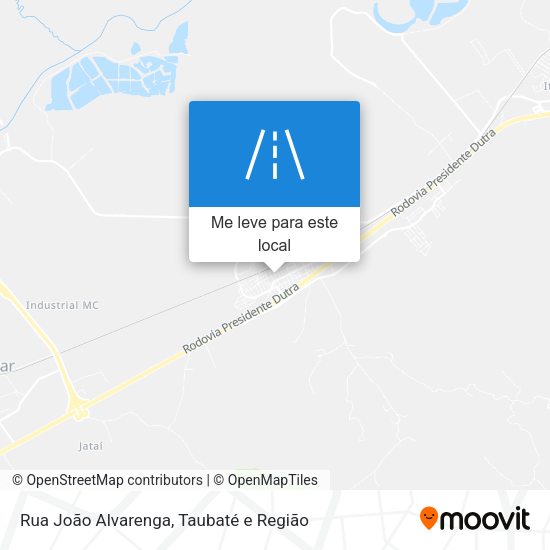 Rua João Alvarenga mapa