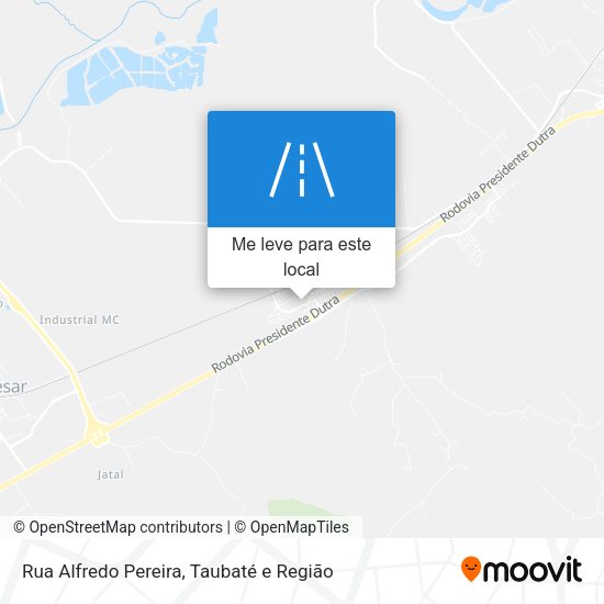 Rua Alfredo Pereira mapa