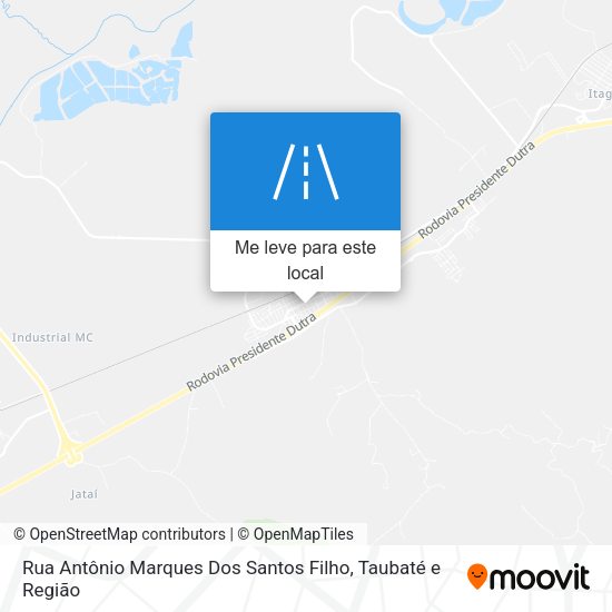 Rua Antônio Marques Dos Santos Filho mapa