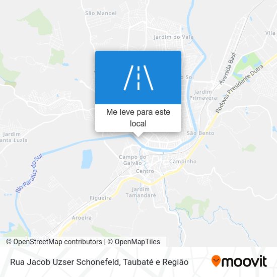 Rua Jacob Uzser Schonefeld mapa