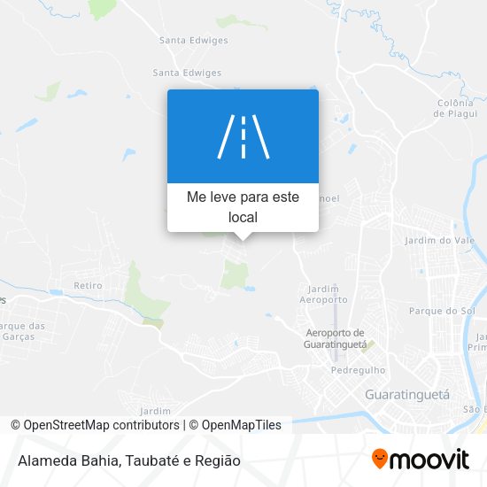 Alameda Bahia mapa