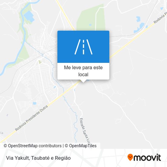 Via Yakult mapa