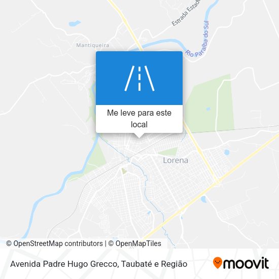 Avenida Padre Hugo Grecco mapa