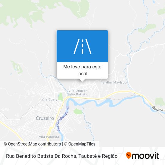 Rua Benedito Batista Da Rocha mapa
