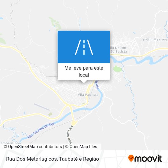 Rua Dos Metarlúgicos mapa