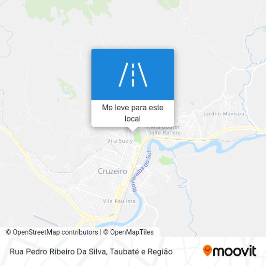 Rua Pedro Ribeiro Da Silva mapa