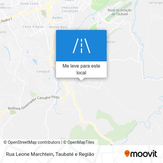 Rua Leone Marchtein mapa