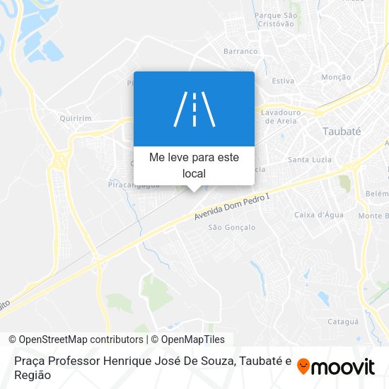 Praça Professor Henrique José De Souza mapa
