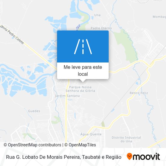 Rua G. Lobato De Morais Pereira mapa