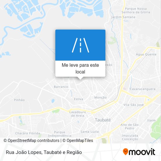 Rua João Lopes mapa