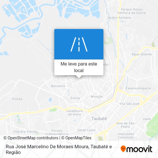 Rua José Marcelino De Moraes Moura mapa