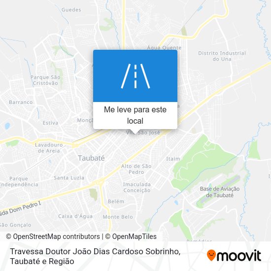 Travessa Doutor João Dias Cardoso Sobrinho mapa