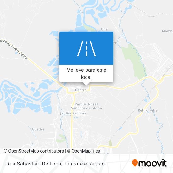 Rua Sabastião De Lima mapa