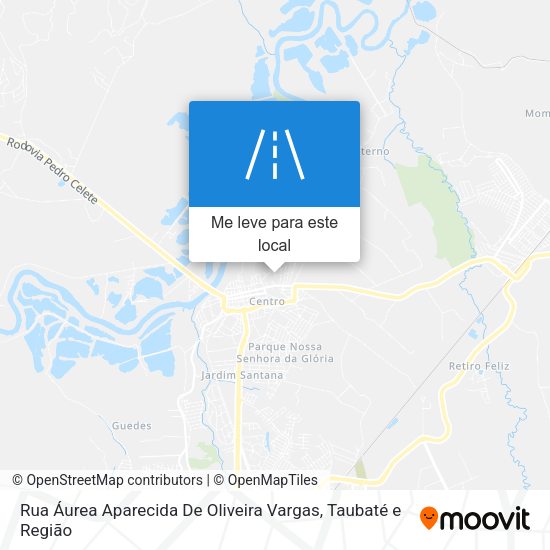Rua Áurea Aparecida De Oliveira Vargas mapa