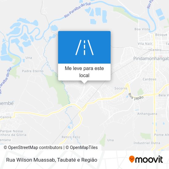 Rua Wilson Muassab mapa