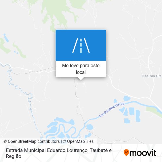 Estrada Municipal Eduardo Lourenço mapa