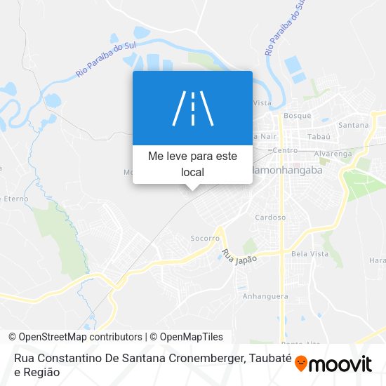 Rua Constantino De Santana Cronemberger mapa