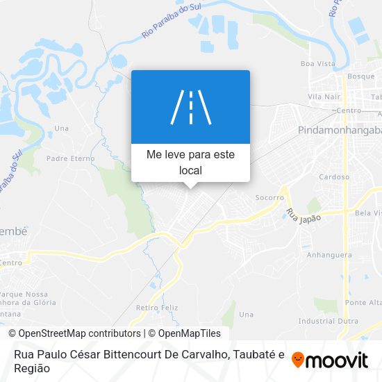 Rua Paulo César Bittencourt De Carvalho mapa