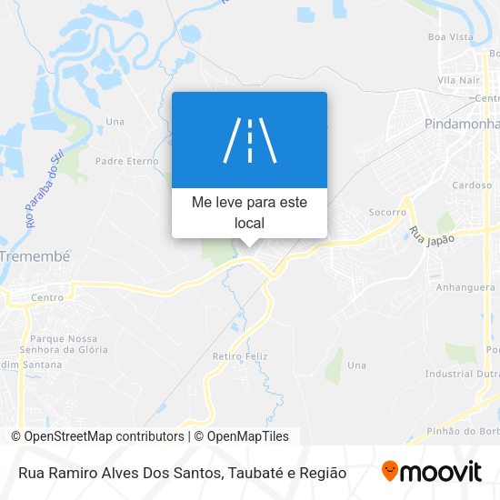 Rua Ramiro Alves Dos Santos mapa