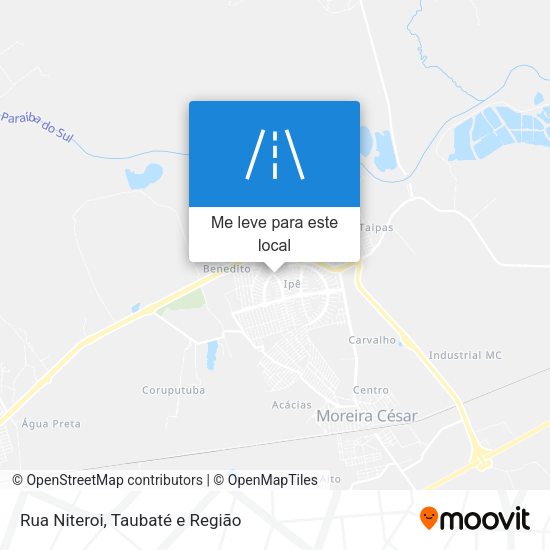 Rua Niteroi mapa