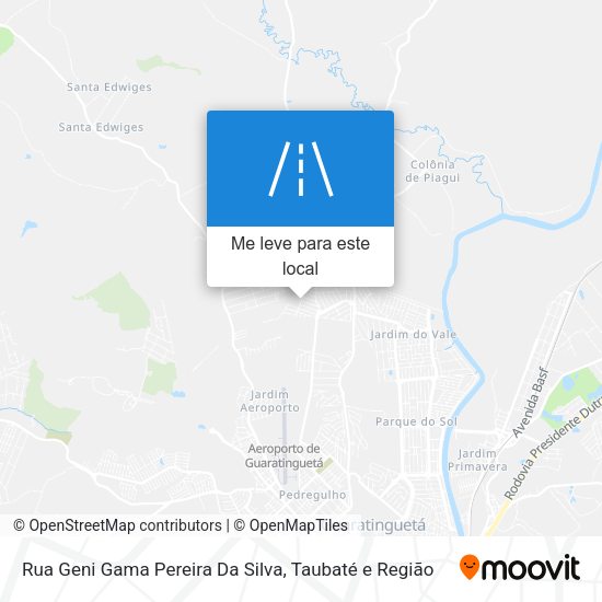 Rua Geni Gama Pereira Da Silva mapa
