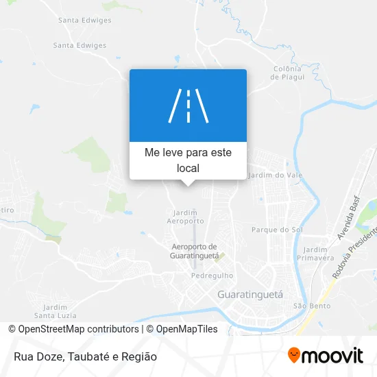 Rua Doze mapa