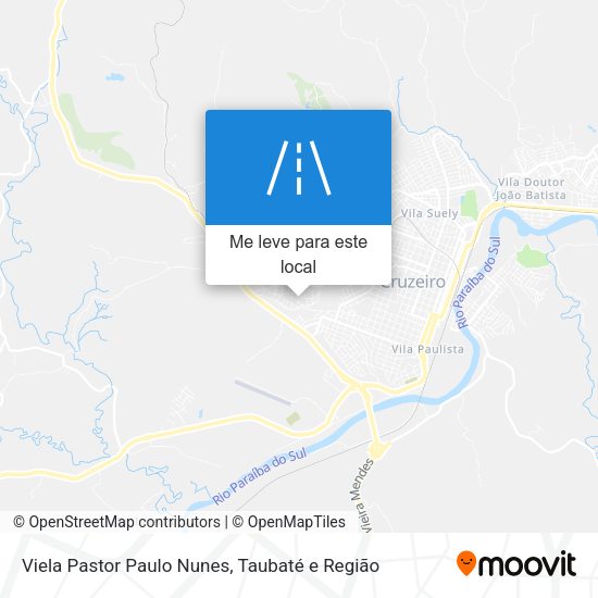 Viela Pastor Paulo Nunes mapa