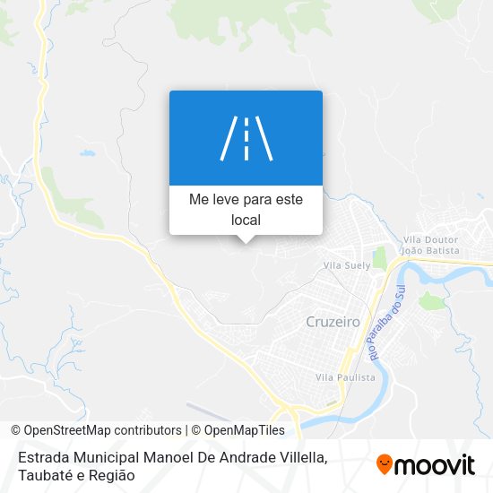 Estrada Municipal Manoel De Andrade Villella mapa