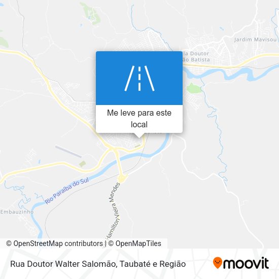 Rua Doutor Walter Salomão mapa