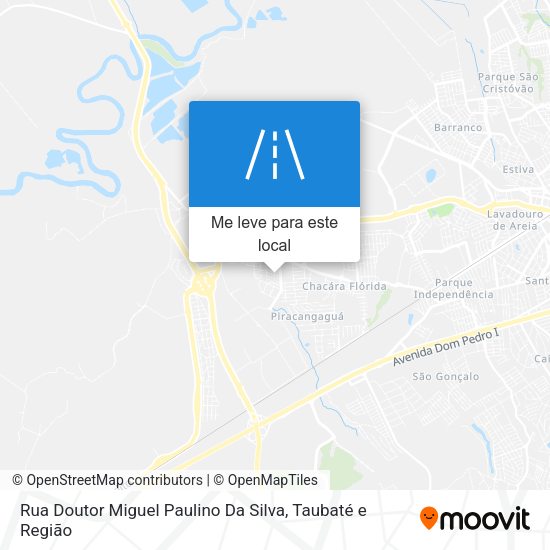 Rua Doutor Miguel Paulino Da Silva mapa