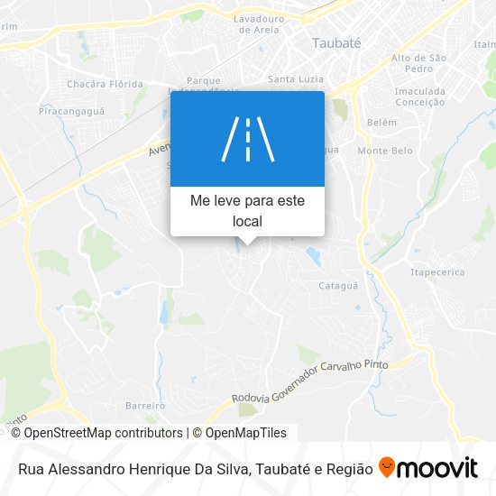 Rua Alessandro Henrique Da Silva mapa