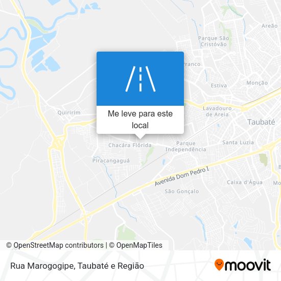 Rua Marogogipe mapa
