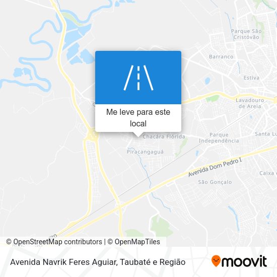 Avenida Navrik Feres Aguiar mapa