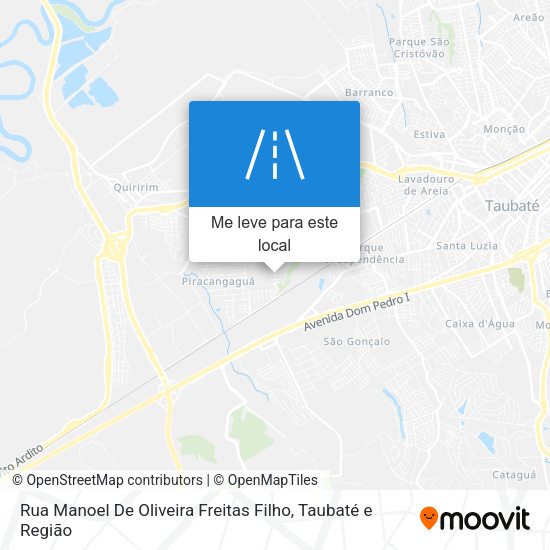 Rua Manoel De Oliveira Freitas Filho mapa
