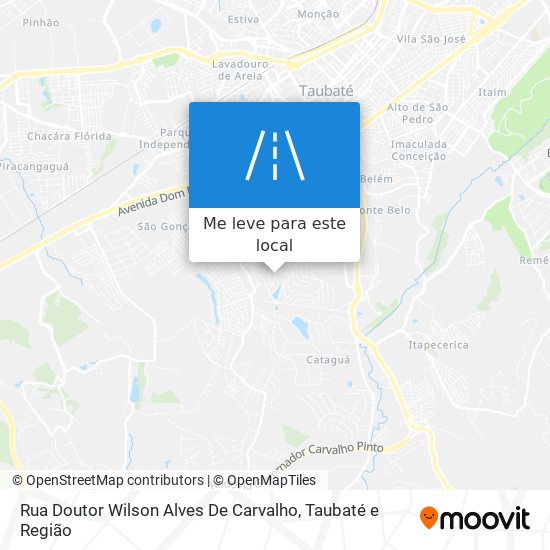 Rua Doutor Wilson Alves De Carvalho mapa