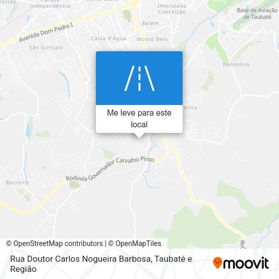 Rua Doutor Carlos Nogueira Barbosa mapa