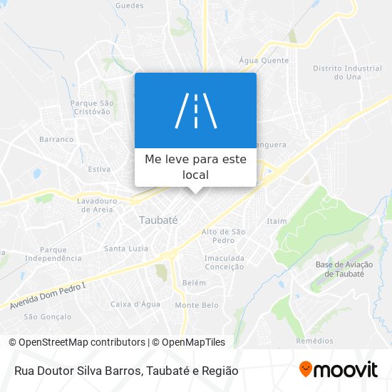 Rua Doutor Silva Barros mapa