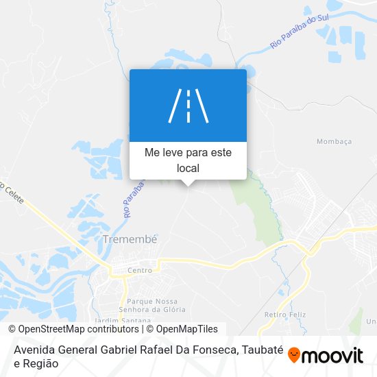 Avenida General Gabriel Rafael Da Fonseca mapa