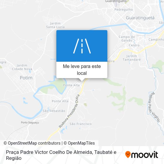 Praça Padre Victor Coelho De Almeida mapa