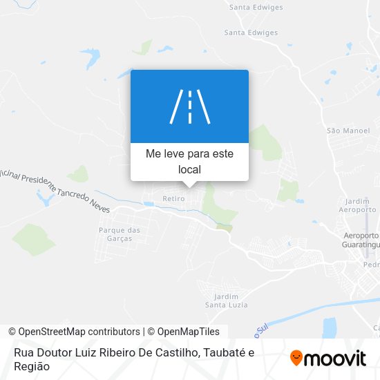 Rua Doutor Luiz Ribeiro De Castilho mapa
