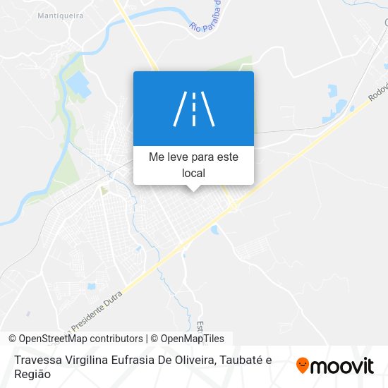 Travessa Virgilina Eufrasia De Oliveira mapa