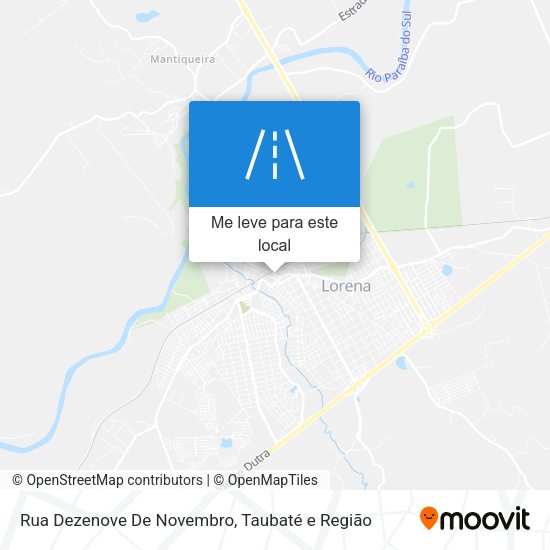 Rua Dezenove De Novembro mapa