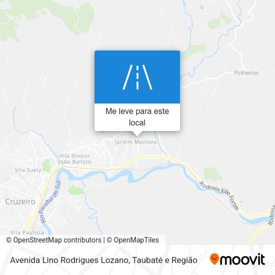 Avenida Lino Rodrigues Lozano mapa