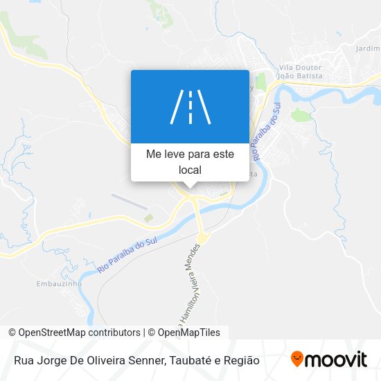Rua Jorge De Oliveira Senner mapa