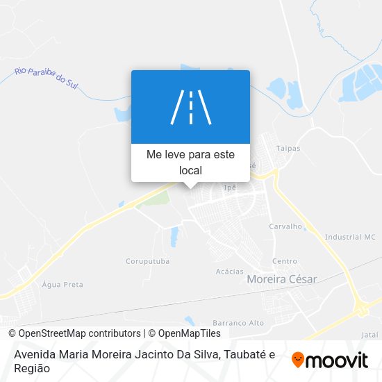 Avenida Maria Moreira Jacinto Da Silva mapa
