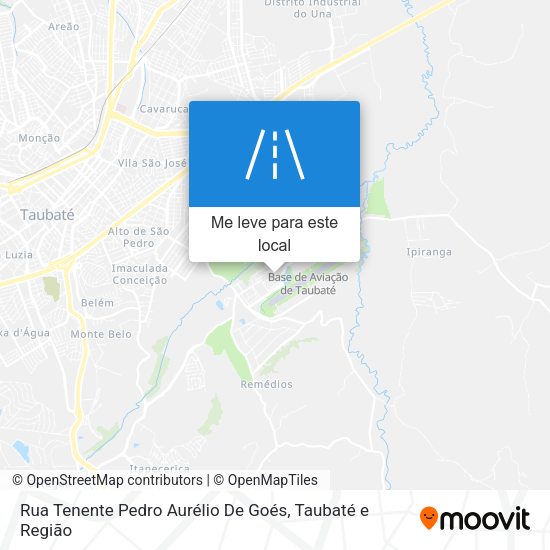 Rua Tenente Pedro Aurélio De Goés mapa