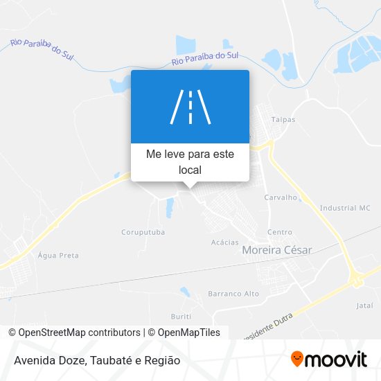 Avenida Doze mapa