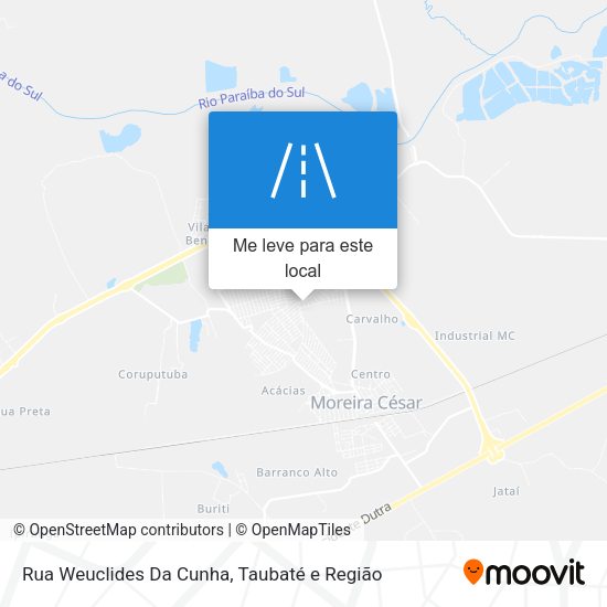 Rua Weuclides Da Cunha mapa