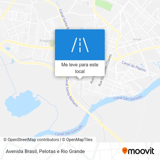 Avenida Brasil mapa